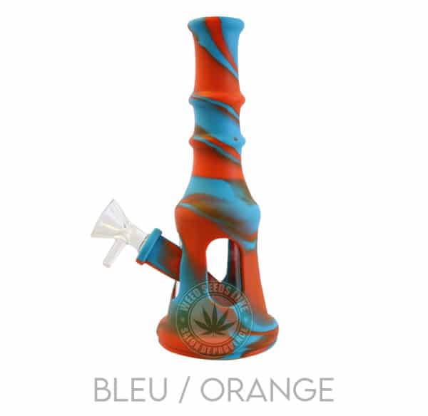 Dungeon Silicone et Verre bleu orange