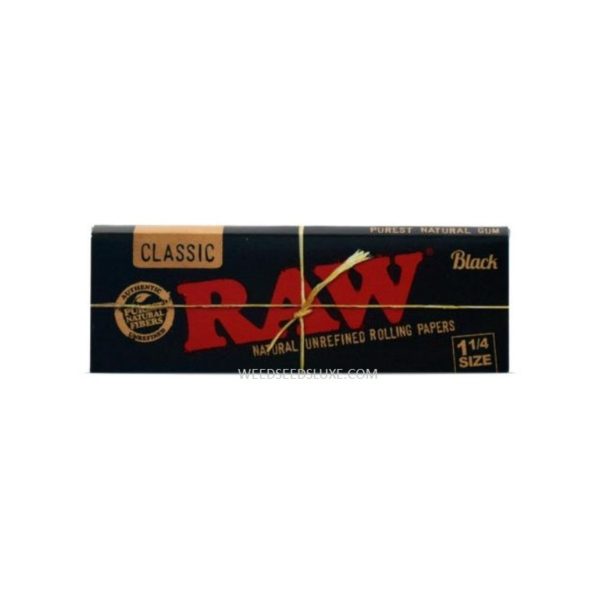 RAW Classic Black 1 1/4 size