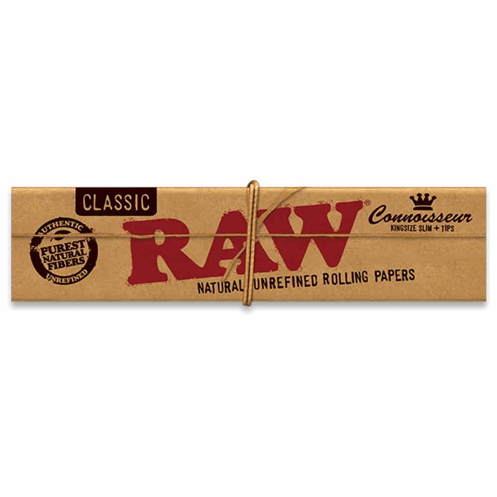 RAW Classic Kingsize Slim + Cartons - Sur