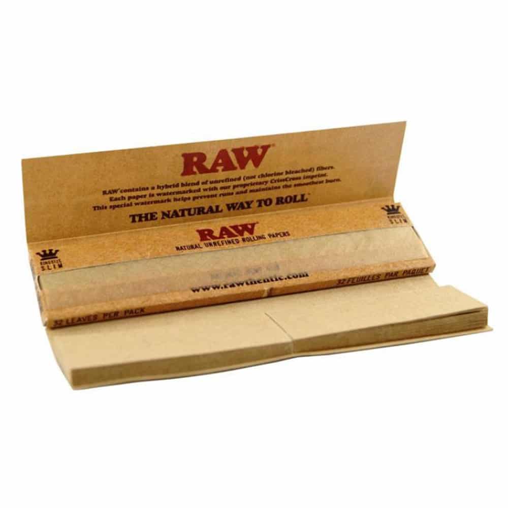 RAW Classic Kingsize Slim + Cartons - Sur