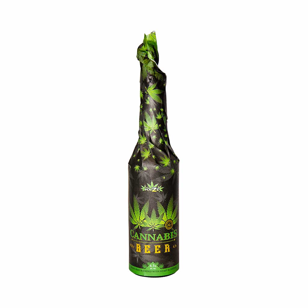 Bière au Cannabis "Black"