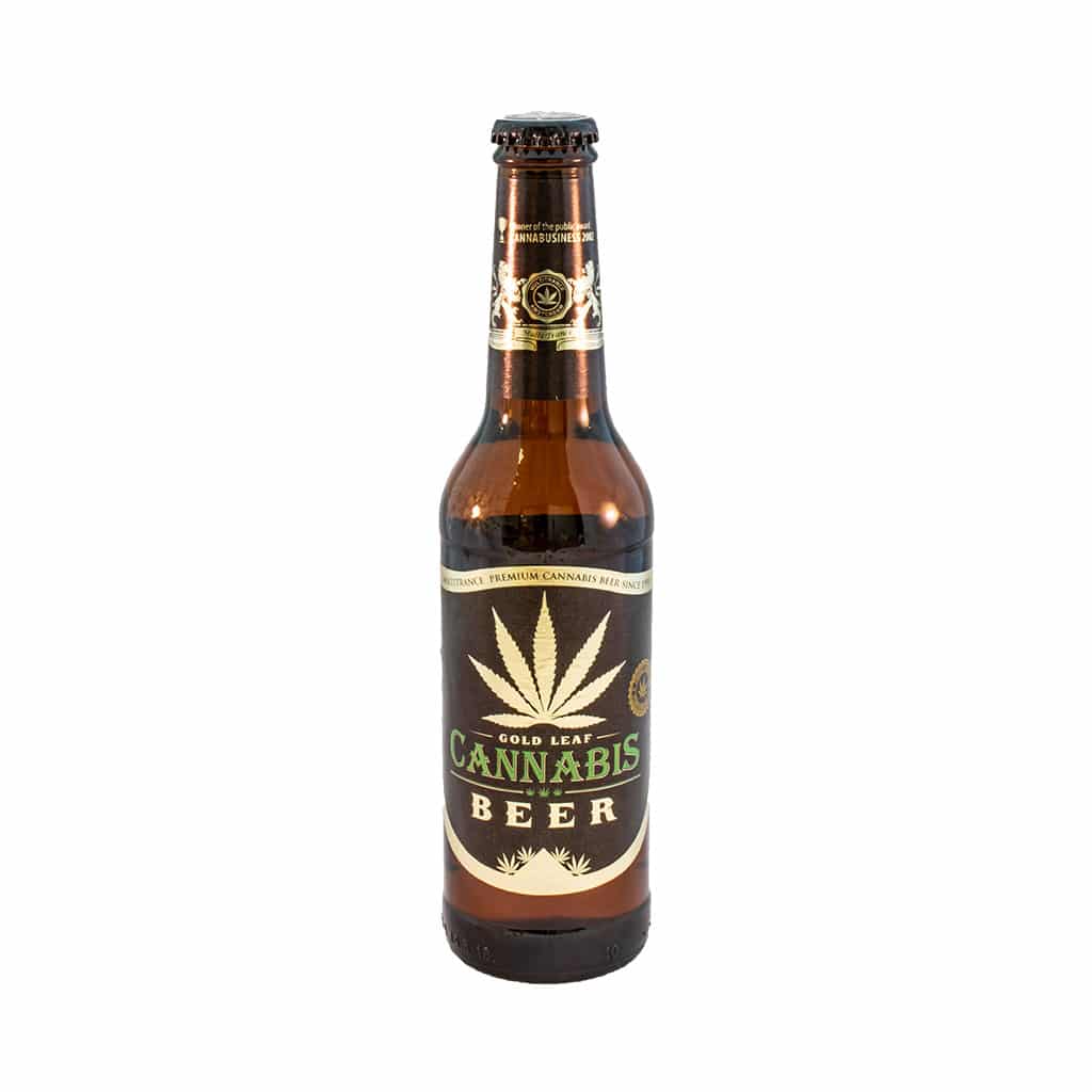 Bière Cannabis "Gold Leaf"