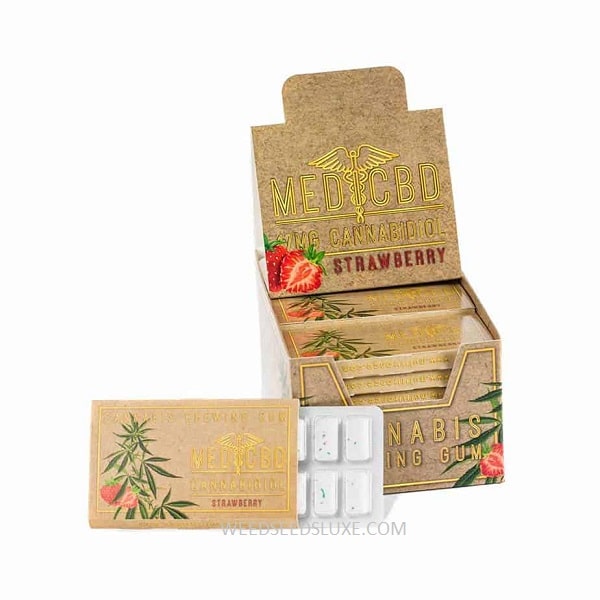 CHEWING GUM CBD 17MG STRAWBERRY