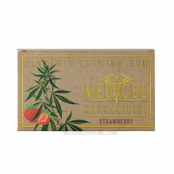 CHEWING GUM CBD 17MG STRAWBERRY