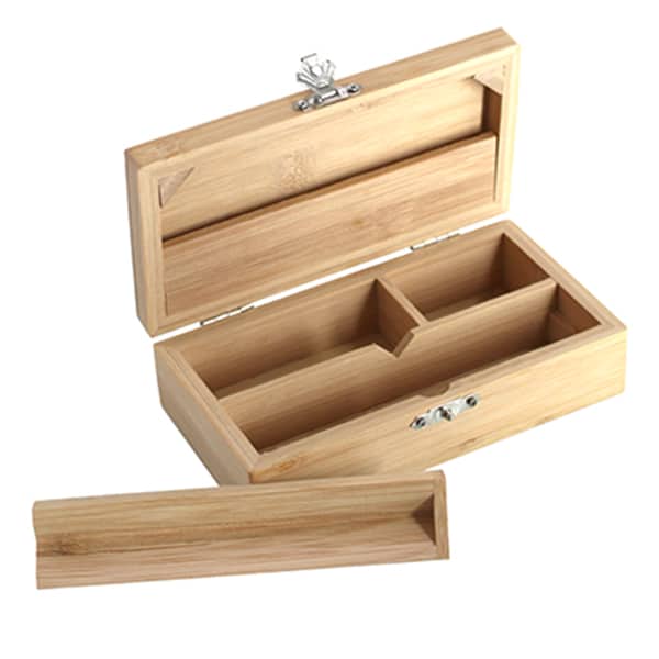 Weedor Boîte de rangement bois tabac à rouler (30x23x8,5cm)