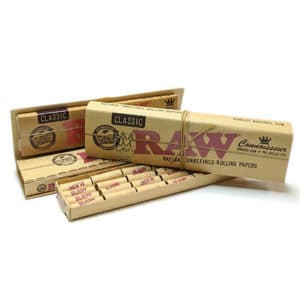 RAW Classic Kingsize Slim + Cartons pré-roulés