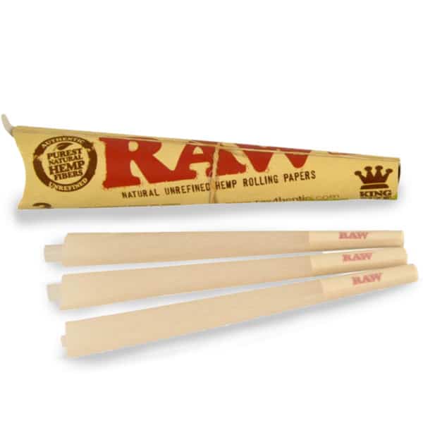 Cônes RAW Organic King Size