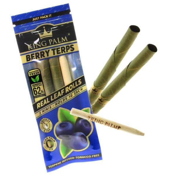 Blunts aromatisés KING PALM - 2 X Minis