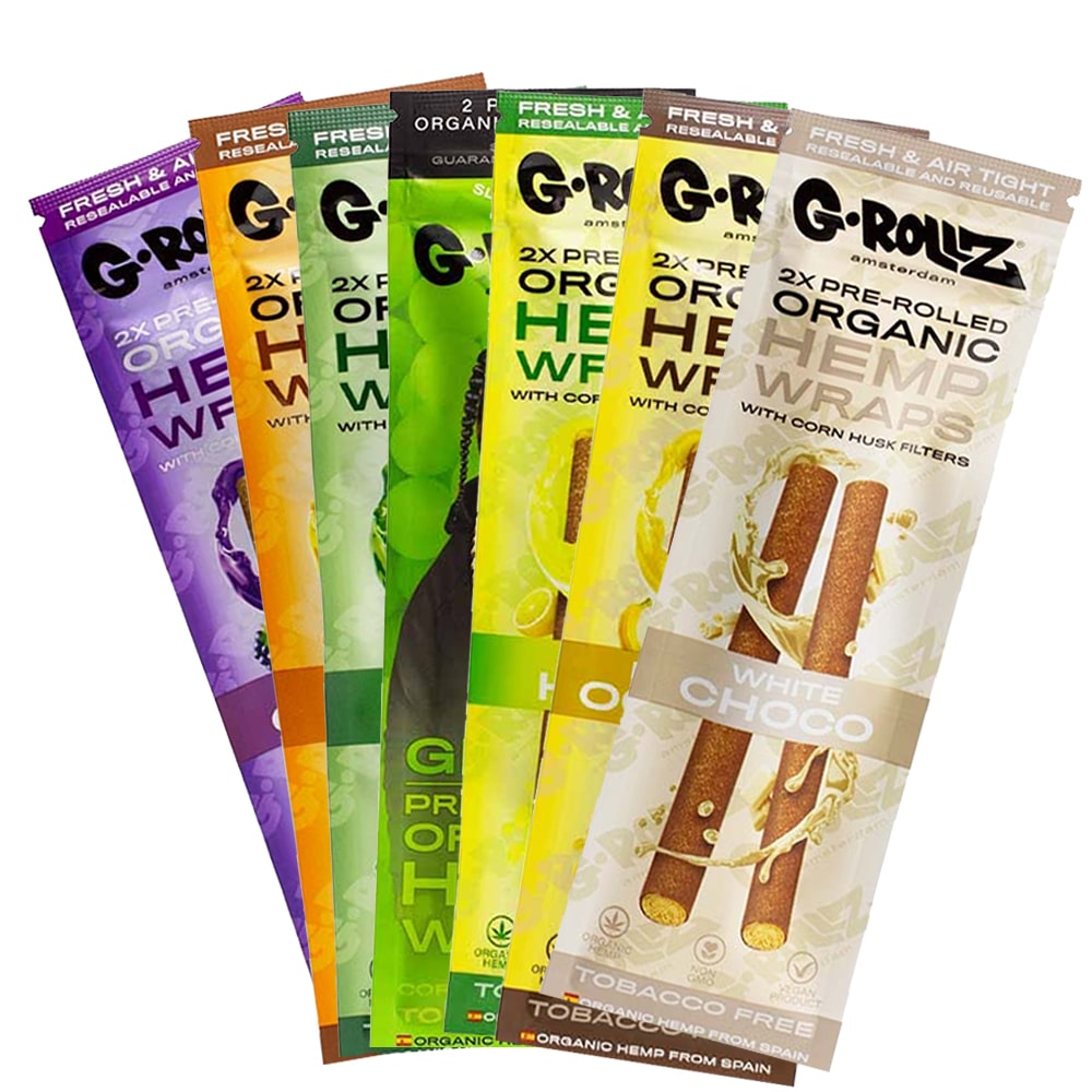 Blunts Pré-roulés G-Rollz x2 - Disponible chez WEEDSEEDSLUXE