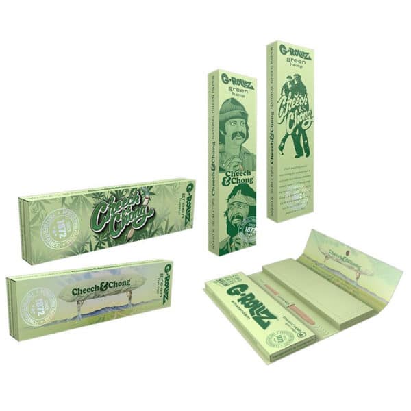 G-Rollz Feuilles Kingsize + Cartons Cheech&Chong