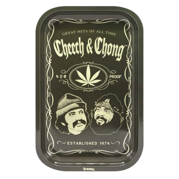 Plateau de roulage "Cheech&Chong" Noir