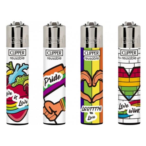 Briquet Clipper "Pride Rainbow"