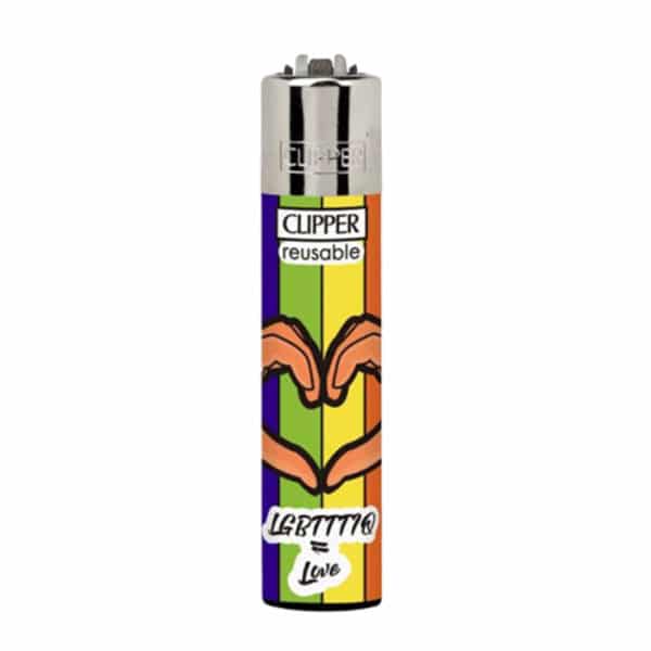 Briquet Clipper Pride Rainbow LGBTTTIQ