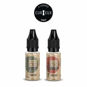 E-liquides Curieux Gamme CBD 10ml