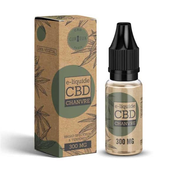 E-liquide Curieux Chanvre CBD 10ml