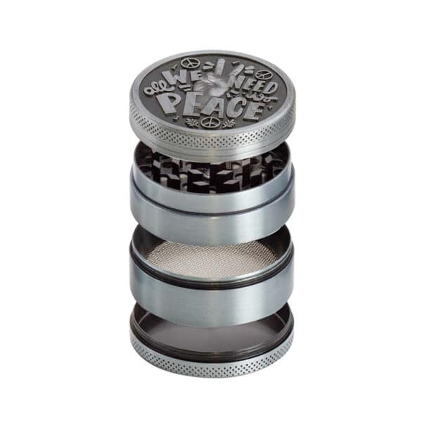 Grinder Amsterdam 50mm Peace Argent