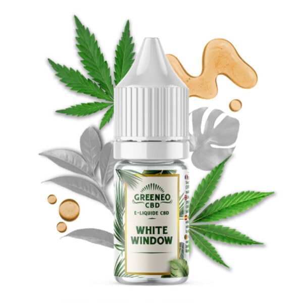 Greeneo CBD 10ml White Window