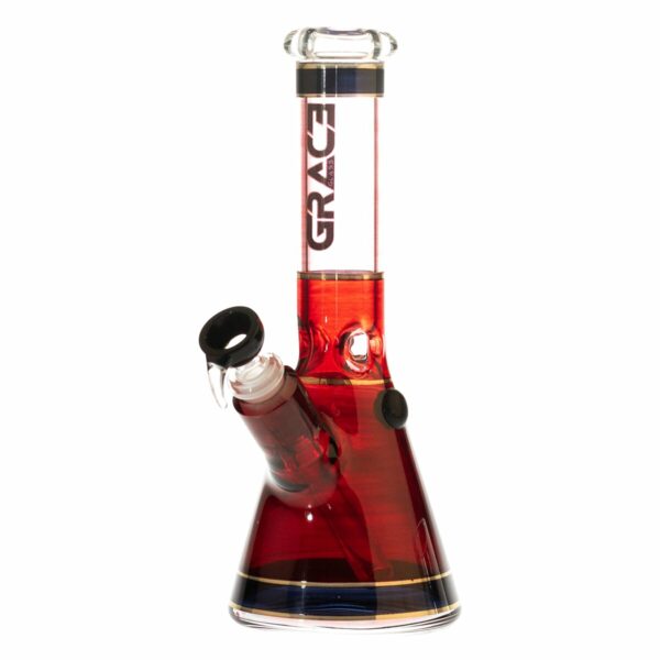 Bong Baby Beaker Grace Glass Rouge