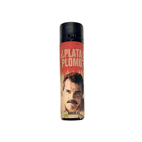 Briquet Narcos Plata o plomo