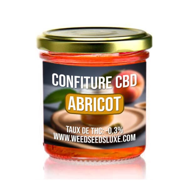 Confiture au CBD Maison abricot