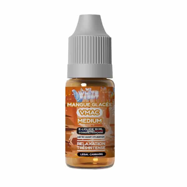 E-liquide VMAC White Rabbit 10ml Mangue Glacée Medium