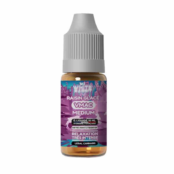 E-liquide VMAC White Rabbit 10ml Raisin Glacé Medium