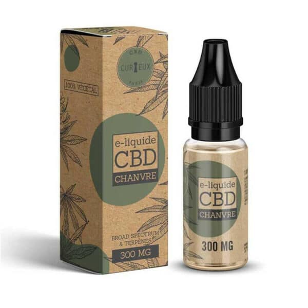 Eliquide Curieux CBD Chanvre 300