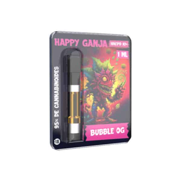 Cartouche HHCPO Happy Ganja Bubble OG