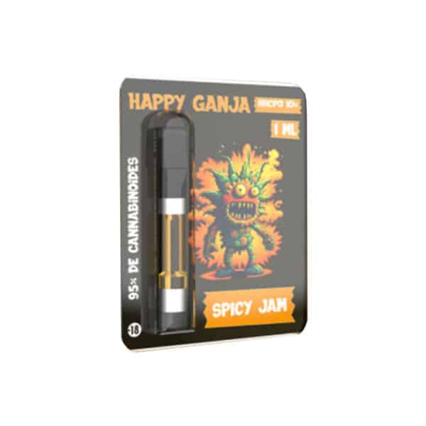 Cartouche HHCPO Happy Ganja Spicy Jam