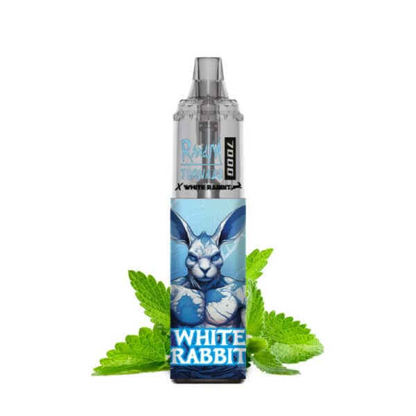 RandM Tornado White Rabbit 7000 puffs – Image 12
