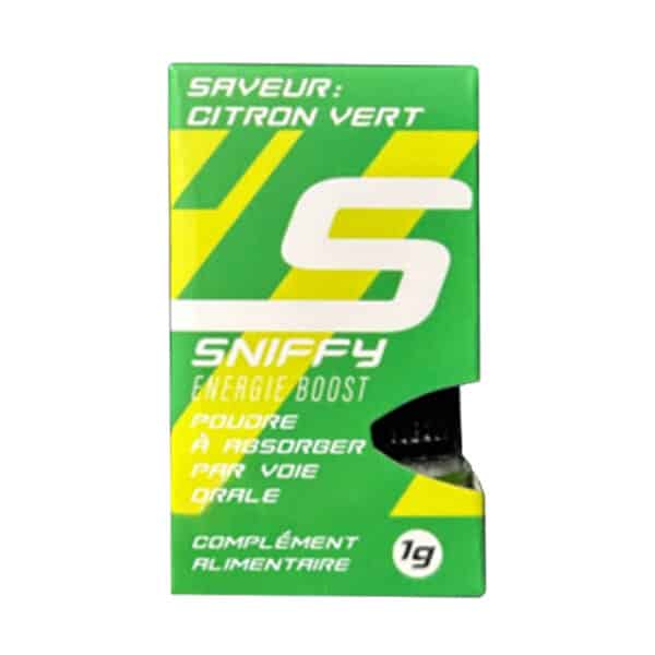 Sniffy Poudre Energisante Citron Vert