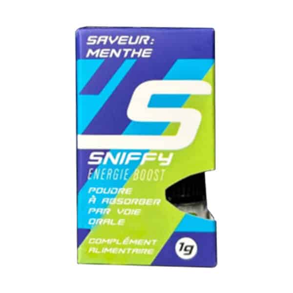 Sniffy Poudre Energisante Menthe
