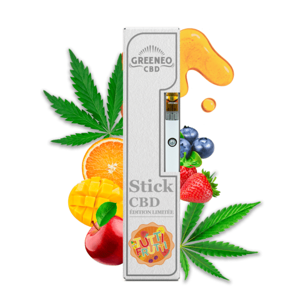 Pen Stick CBD Tutti Fruti 70% Greeneo