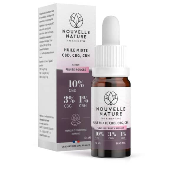 Huile CBD Nouvelle Nature 10ml – Image 2