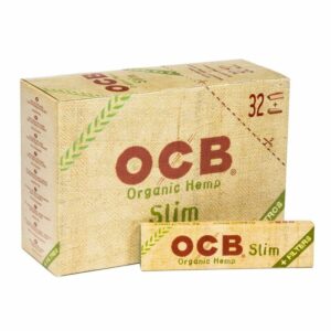 OCB Slim Organic Chanvre + Cartons x32