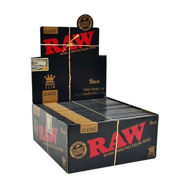 Boite RAW Kingsize x50 Black