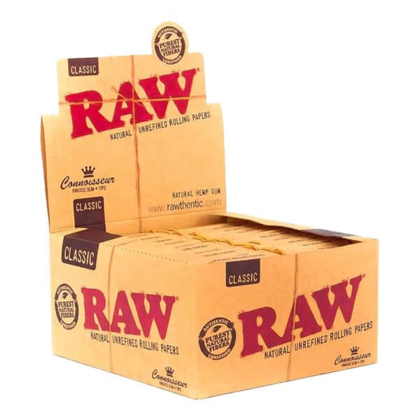 Boite RAW Kingsize avec Cartons x24 Classic