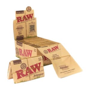 Boite RAW 1/4 Size Organic+Cartons+Plateau x15
