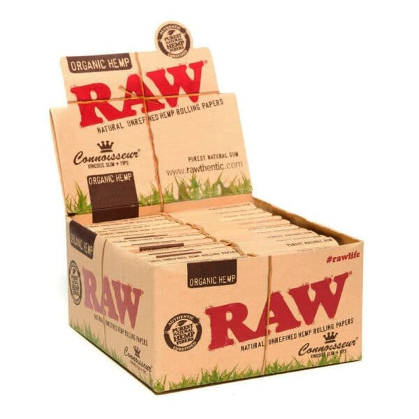 Boite RAW Kingsize avec Cartons x24 Organic