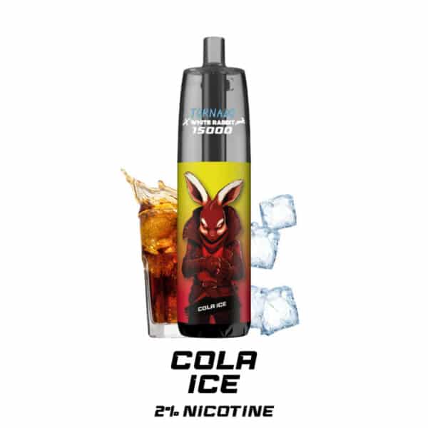 Puff Tornado 15000 2% White Rabbit Cola Ice