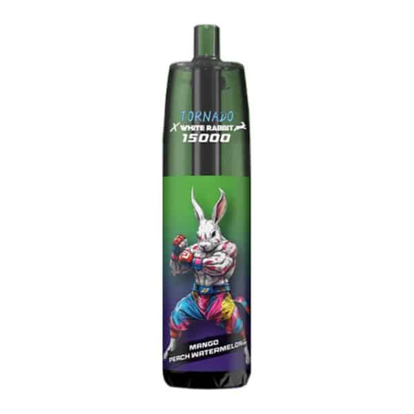 Puff Tornado 15000 2% White Rabbit Mango Peach Watermelon