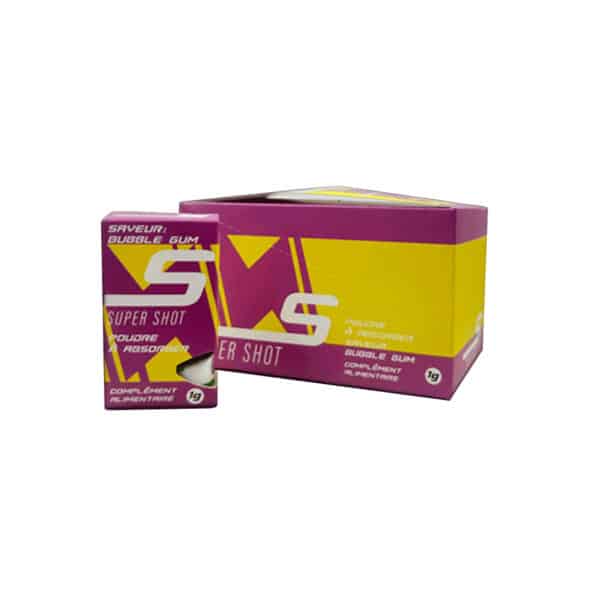Super Shot Poudre Energisante Bubble Gum