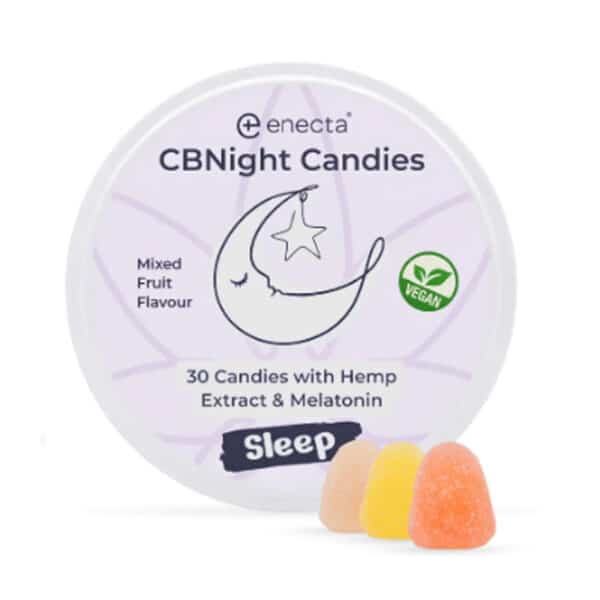 Bonbon CBNight Mélatonine Enecta 60g