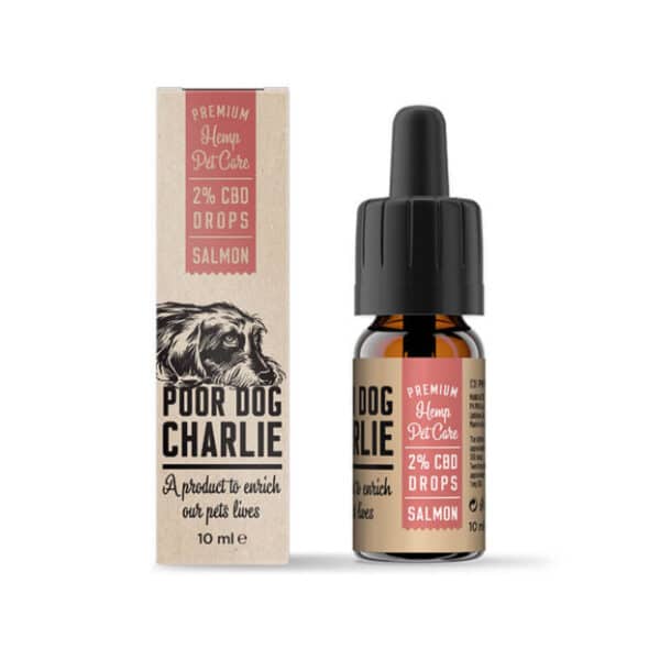 Huile CBD pour Chien Poor Dog Charlie Salmon