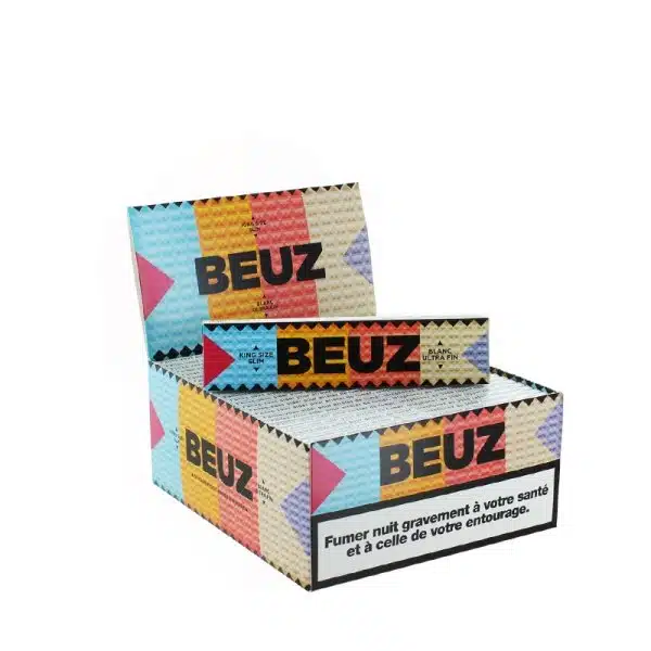 Feuilles Beuz Blanc 50x32