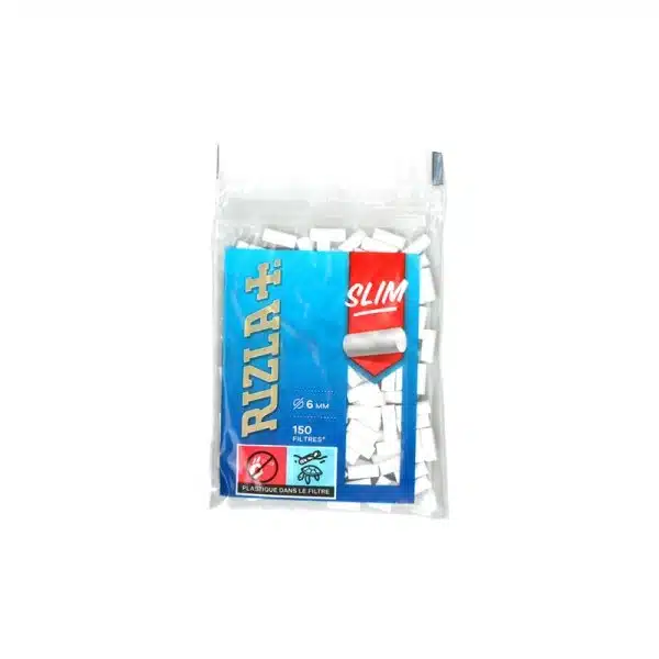 Filtres Slim Blancs Rizla+ 50x150 2