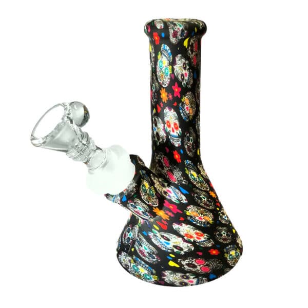 Bong Silicone Urban Crew Mexican Skull