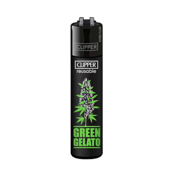 Briquets Clipper Plantz Green Gelato