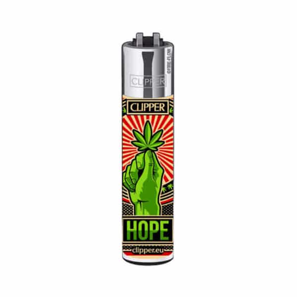 Briquets Clipper Propaganja Hope