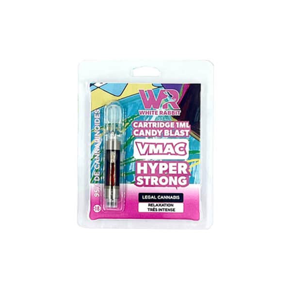 Cartouche VMAC Hyper Strong White Rabbit Candy Blast